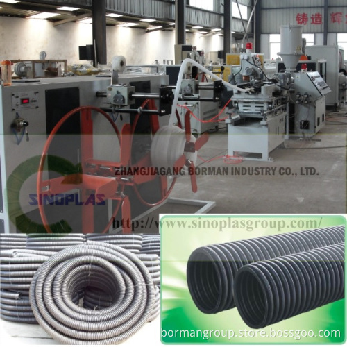 PE Corrugated Pipe Line